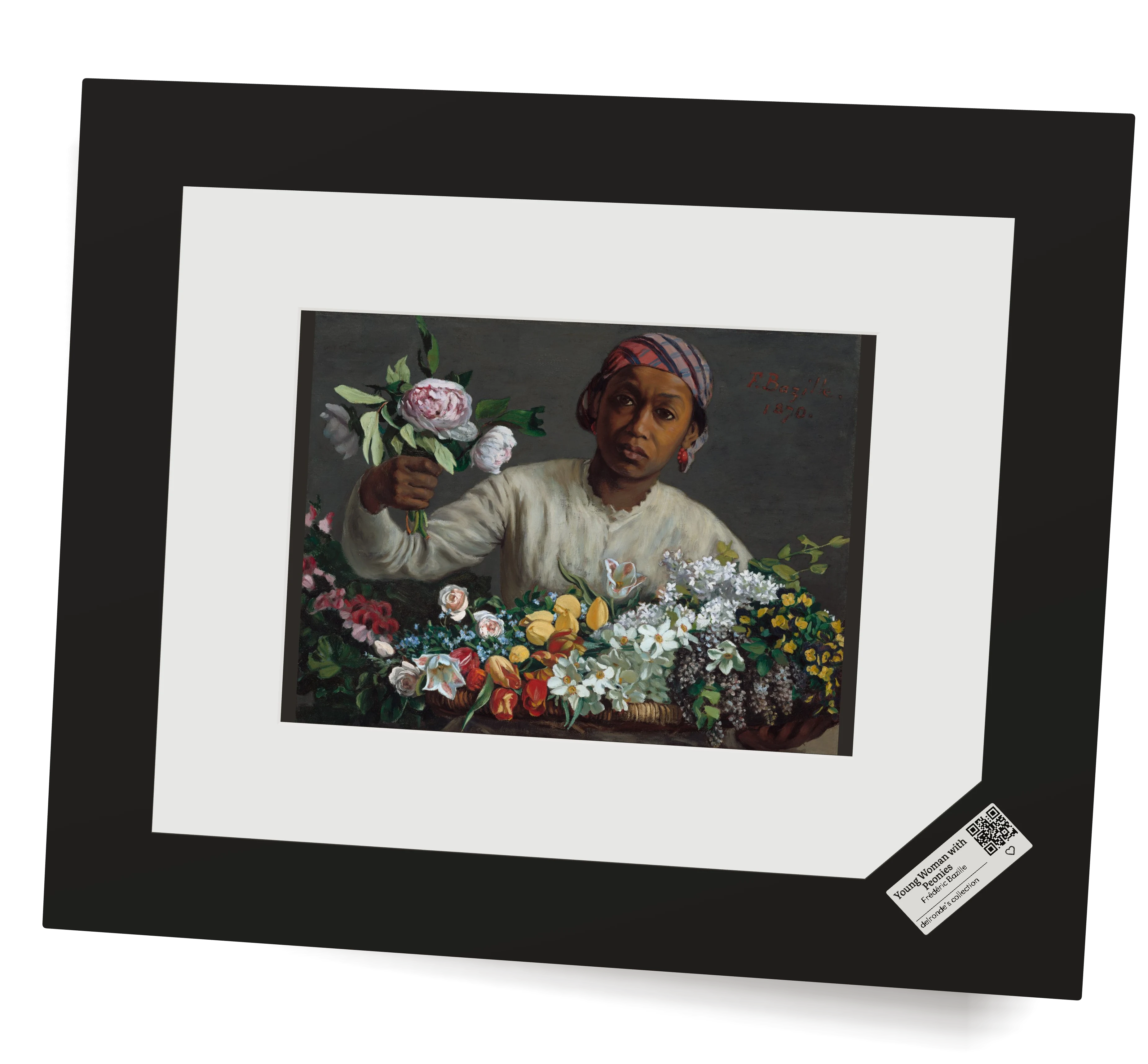 The Fresko Frame, a color e-ink art frame